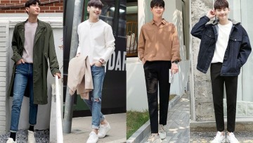 Cách phối đồ nam mùa đông Hàn Quốc chuẩn phong cách, hợp thời trang
