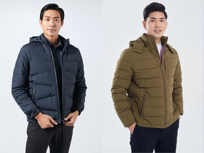 Áo phao chất liệu gì
