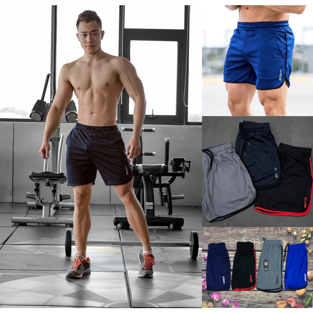 chọn quần short tập gym nam 