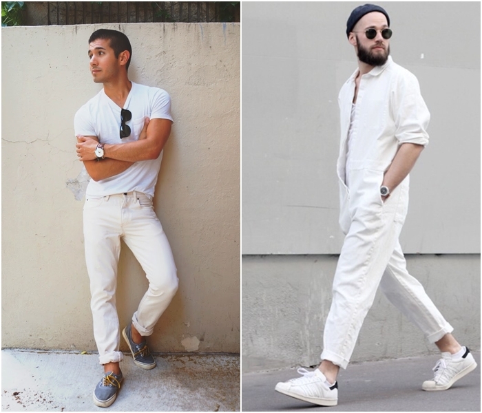 Giải đáp: Quần trắng phối áo màu gì nam đơn giản, chuẩn xác nhất