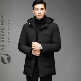 Áo phao nam lót lông hàng hiệu