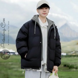 Áo khoác phao hoodies trẻ cao cấp