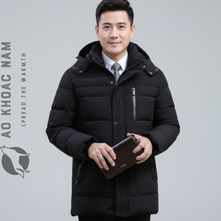 Áo khoác phao nam lót lông - Ảnh đại diện