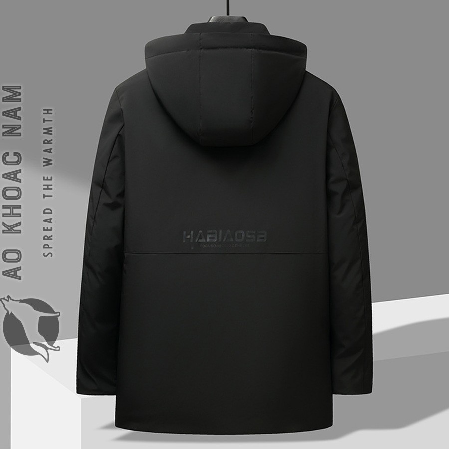 Áo khoác nam lót lông cao cấp mới - Ảnh 3