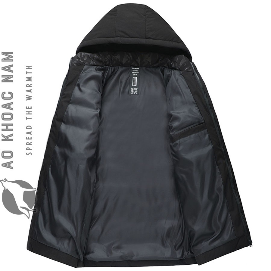 Áo khoác phao nhẹ nam tính - Ảnh 4